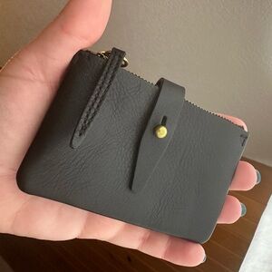 Madewell Black Leather Wallet